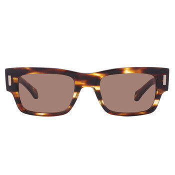 Brown Rectangular Men's Sunglasses