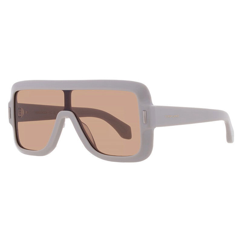 Brown Shield Ladies Sunglasses