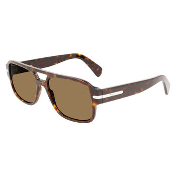 Brown Square Men's Sunglasses