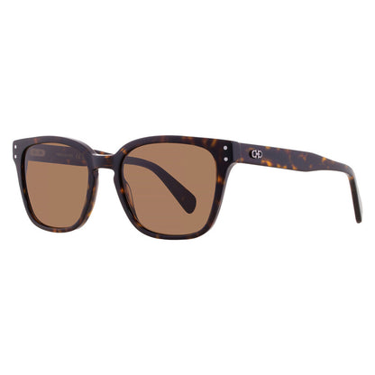 Brown Square Men's Sunglasses