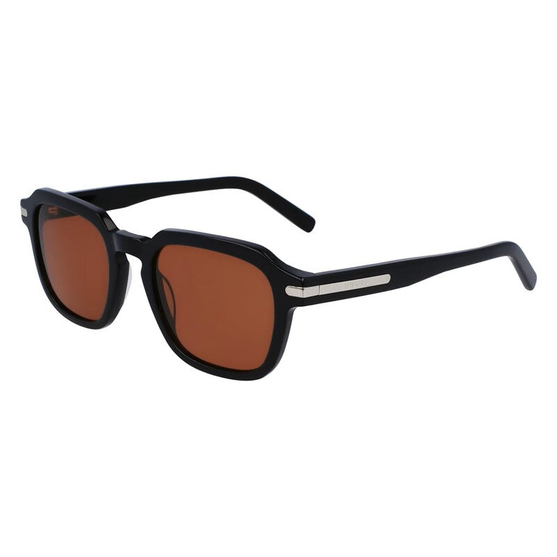 Brown Square Men's Sunglasses