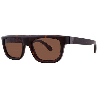 Brown Square Men's Sunglasses