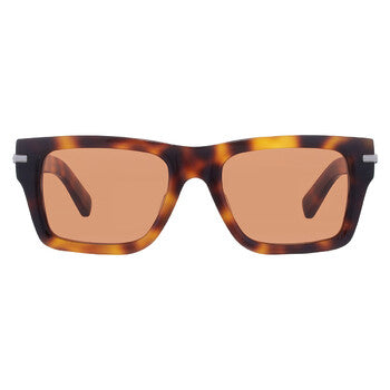 Brown Square Men's Sunglasses