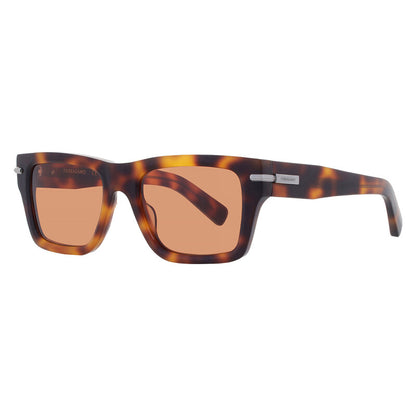 Brown Square Men's Sunglasses