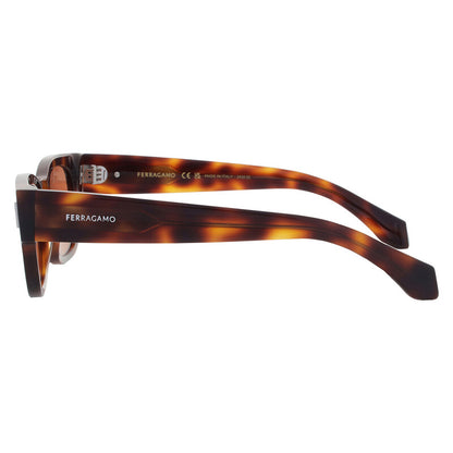 Brown Square Men's Sunglasses