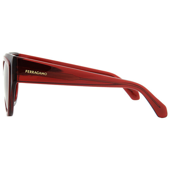 Burgundy Cat Eye Ladies Sunglasses
