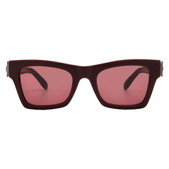 Burgundy Cat Eye Ladies Sunglasses