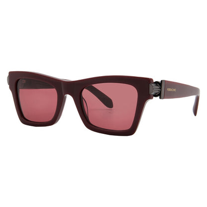 Burgundy Cat Eye Ladies Sunglasses
