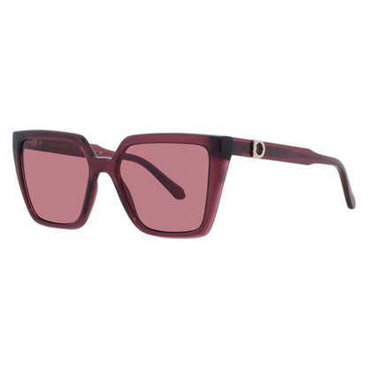 Burgundy Square Ladies Sunglasses