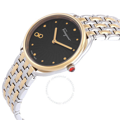 ساعة فيراغامو كوير كوارتز للسيدات