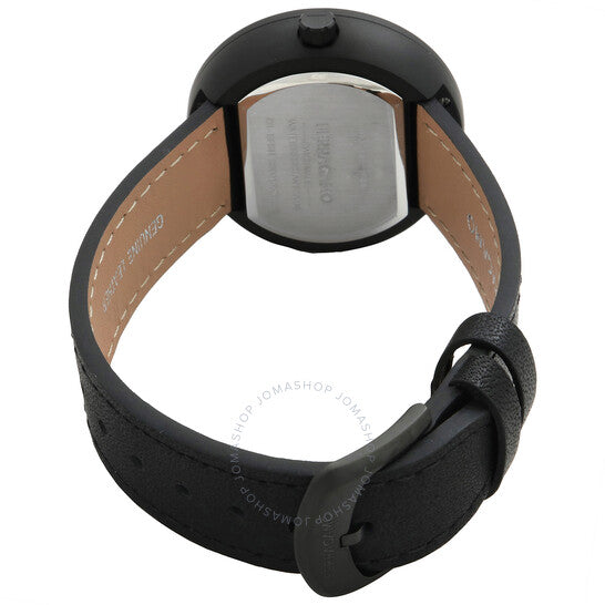 ساعة فيراغامو كيرف V2 كوارتز بمينا سوداء للنساء