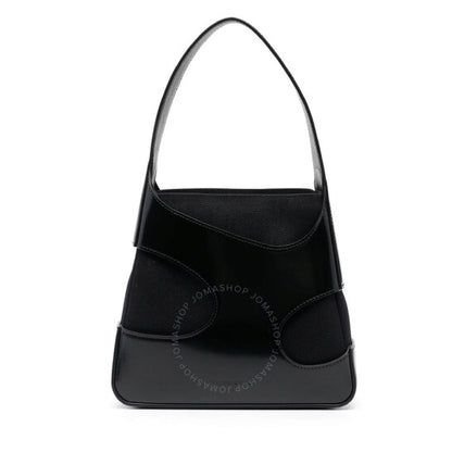Ferragamo, Cut-Out Calf Leather Shoulder Bag