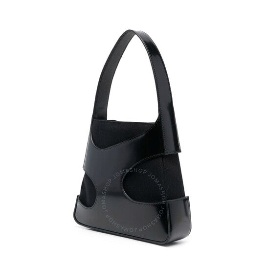 Ferragamo, Cut-Out Calf Leather Shoulder Bag