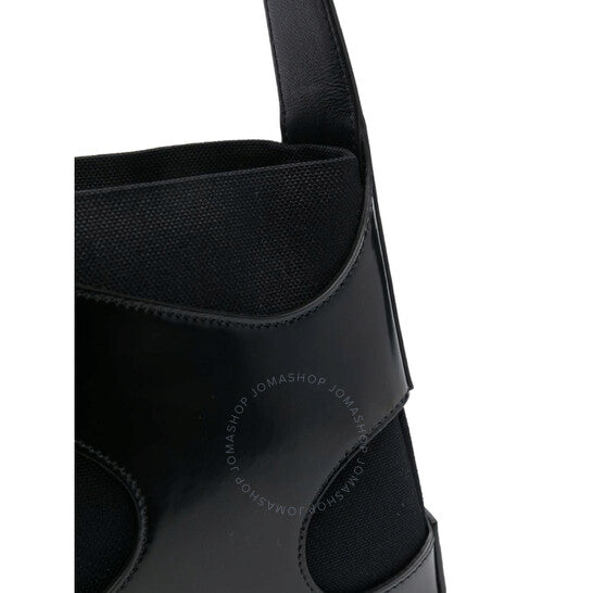 Ferragamo, Cut-Out Calf Leather Shoulder Bag