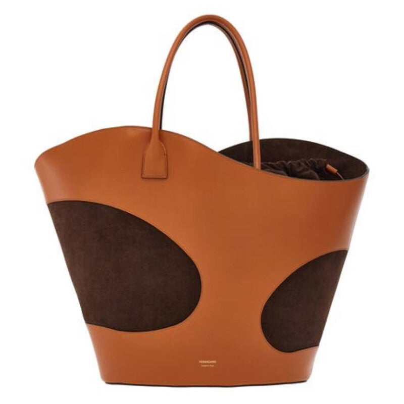 Cut-Out Detailing XL Tote Bag