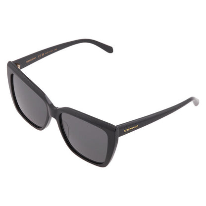 Dark Grey Cat Eye Ladies Sunglasses