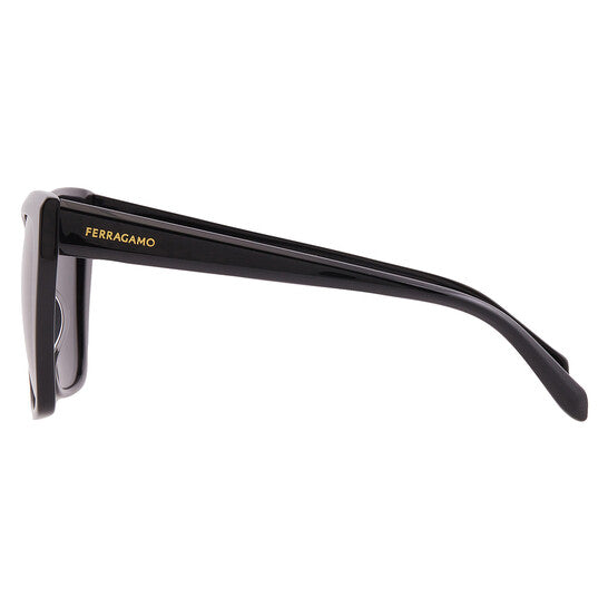 Dark Grey Cat Eye Ladies Sunglasses
