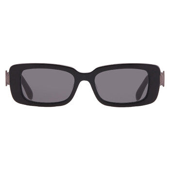 Dark Grey Rectangular Ladies Sunglasses