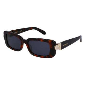 Dark Grey Rectangular Ladies Sunglasses