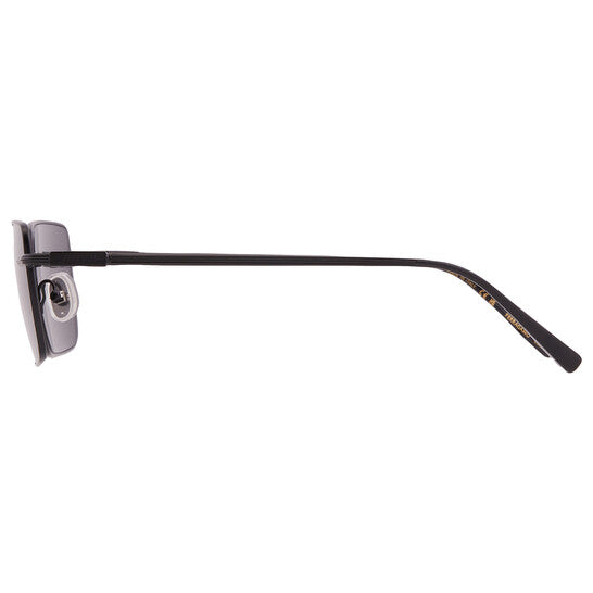 Dark Grey Rectangular Men's Sunglasses