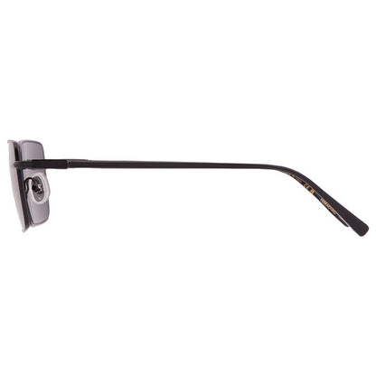 Dark Grey Rectangular Men's Sunglasses