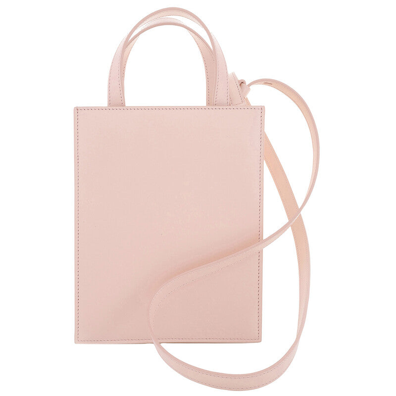 Double Gancini Mini Leather Tote Bag