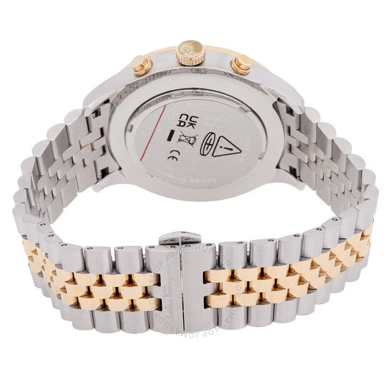 ساعة فيراغامو ديو كرونوغراف كوارتز بمينا خضراء للرجال