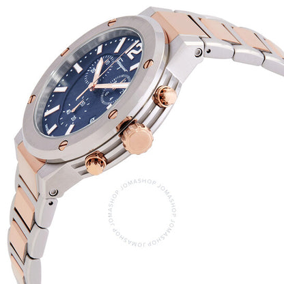 Ferragamo, F-80 Chronograph Quartz Blue Dial Men's Watch