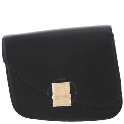 Ferragamo, Fiamma Small Leather Crossbody Bag