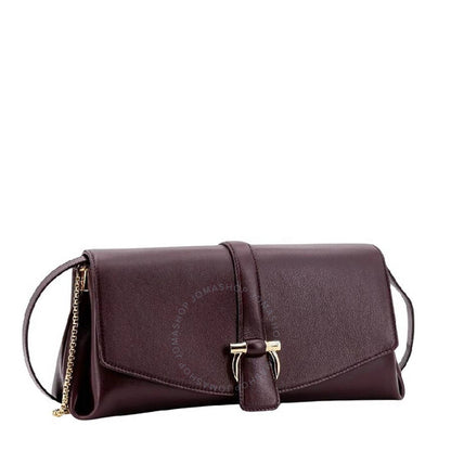 Ferragamo, Front Flap Chain-Link Shoulder Bag