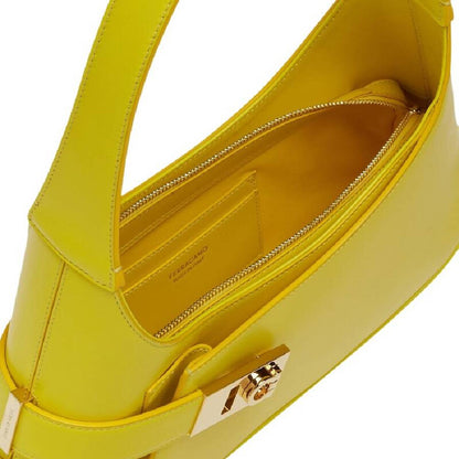 Gancini Medium Leather Shoulder Bag