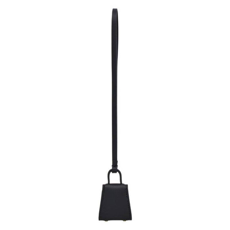 Gancini Micro Charm in Black