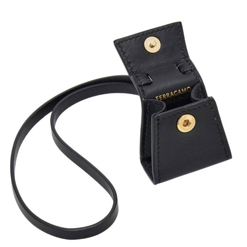 Gancini Micro Charm in Black