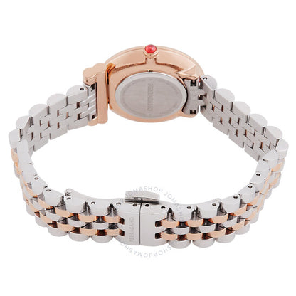 ساعة فيراغامو جانشيني كوارتز بمينا سوداء للنساء