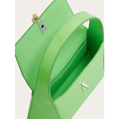 Geometric Leather Mini Bag