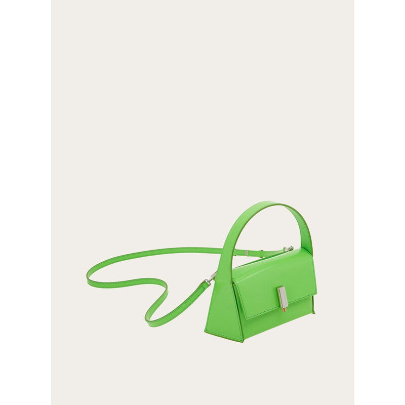 Geometric Leather Mini Bag