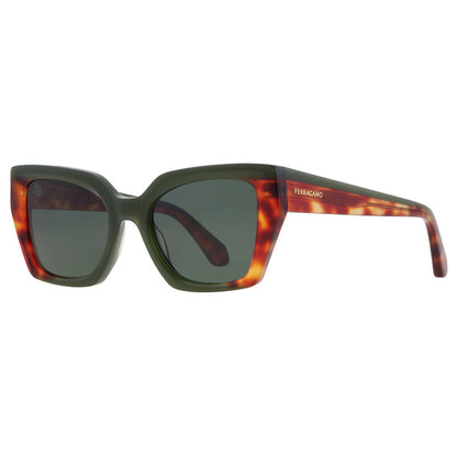 Green Butterfly Ladies Sunglasses
