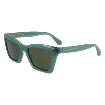 Green Cat Eye Ladies Sunglasses