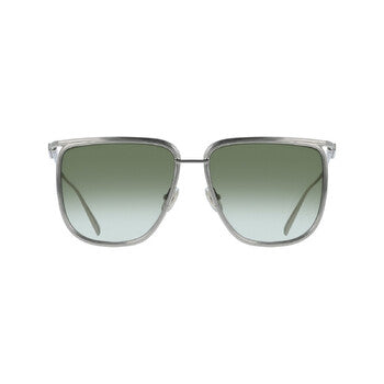 Green Gradient Square Ladies Sunglasses
