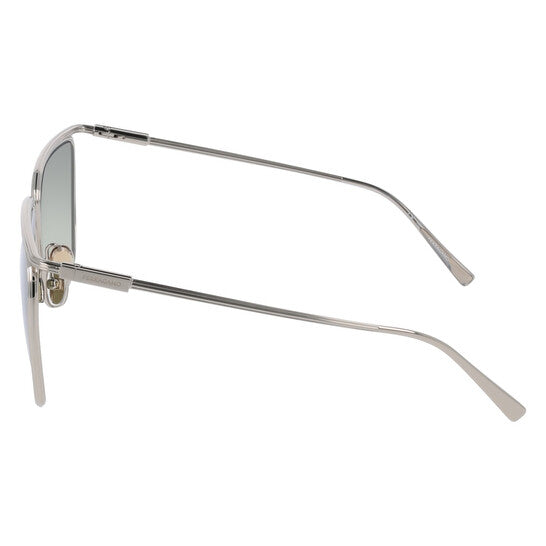 Green Gradient Square Ladies Sunglasses