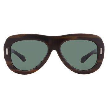 Green Oval Ladies Sunglasses