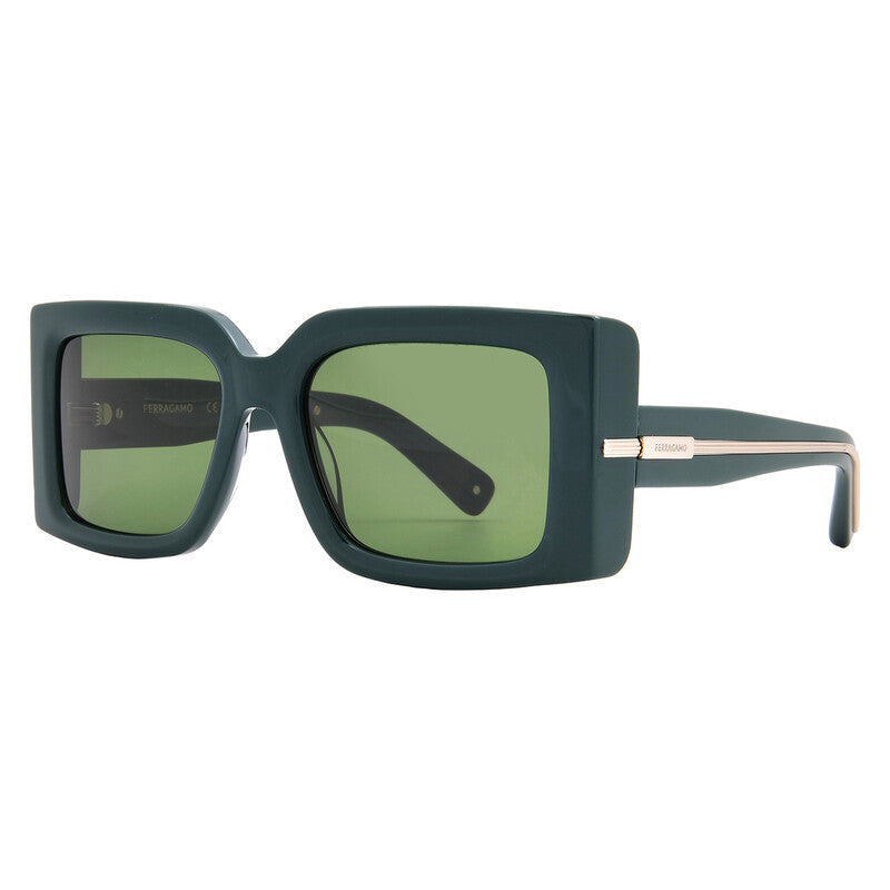 Green Square Ladies Sunglasses
