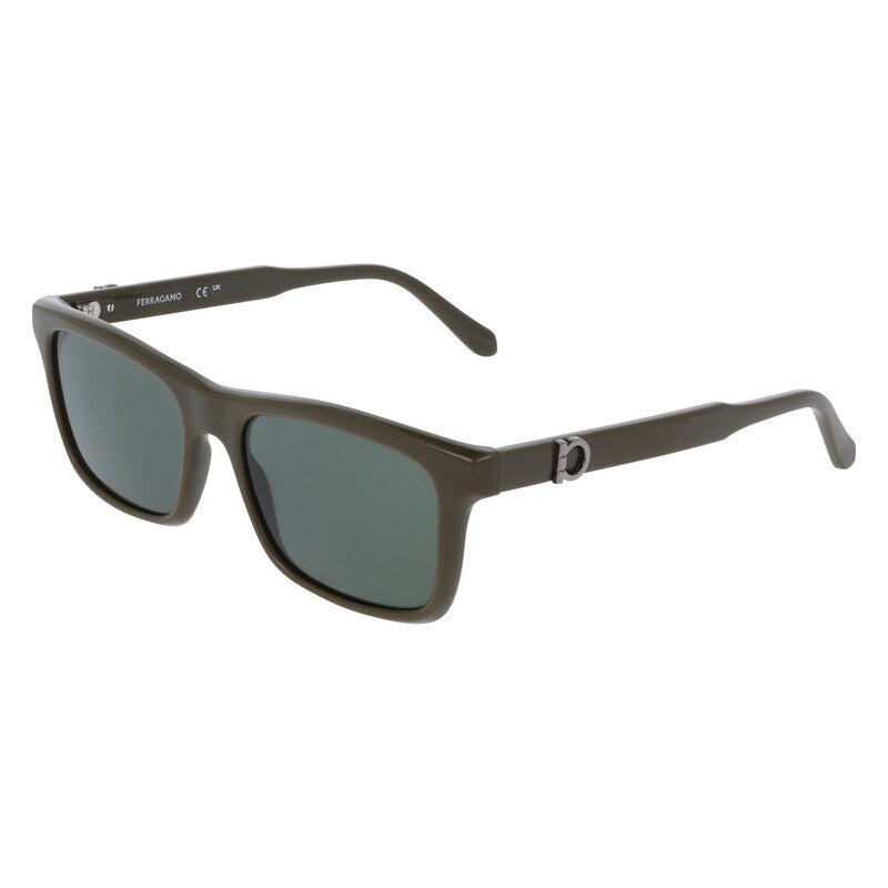 Green Square Men's Sunglasses