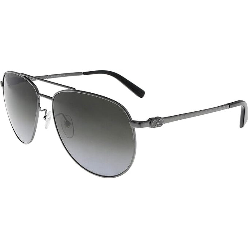 Grey Gradient Pilot Men's Sunglasses