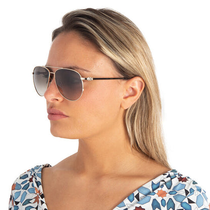 Grey Gradient Pilot Sunglasses