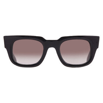 Grey Gradient Rectangular Men's Sunglasses