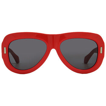 Grey Oval Ladies Sunglasses