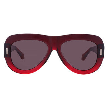 Grey Oval Ladies Sunglasses