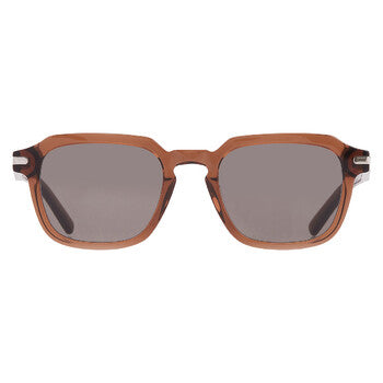 Grey Rectangular Men's Sunglasses