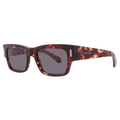 Grey Rectangular Men's Sunglasses